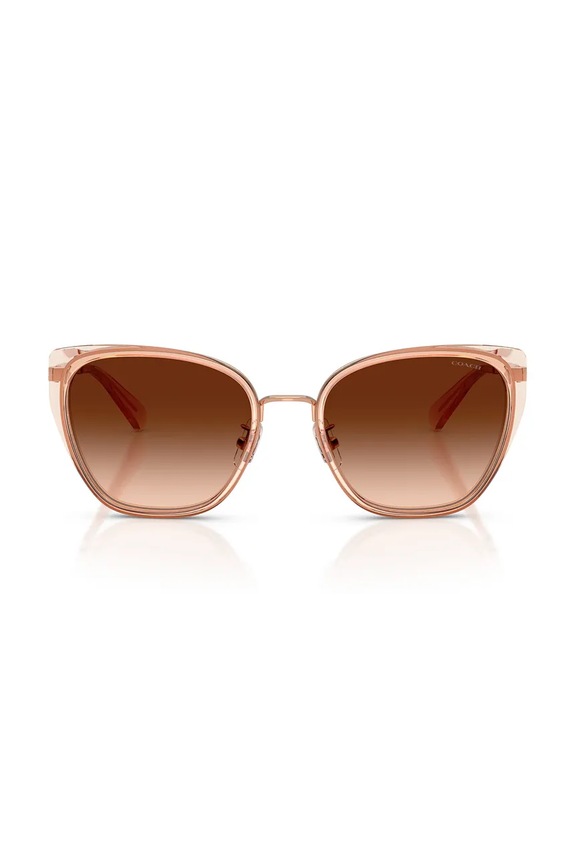 Accesorii Coach ochelari de soare cat eye pentru femei 0HC7187 portocaliu