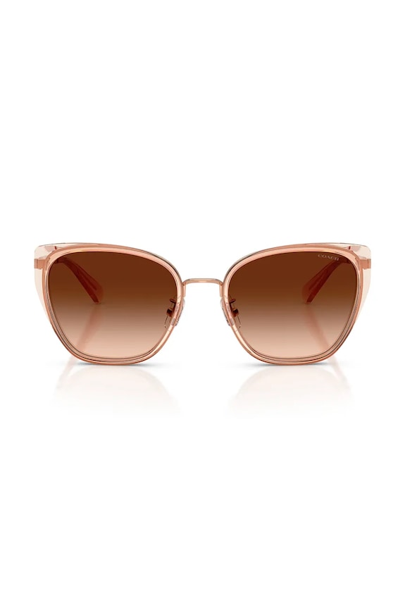Accesorii Coach ochelari de soare cat eye pentru femei 0HC7187 portocaliu