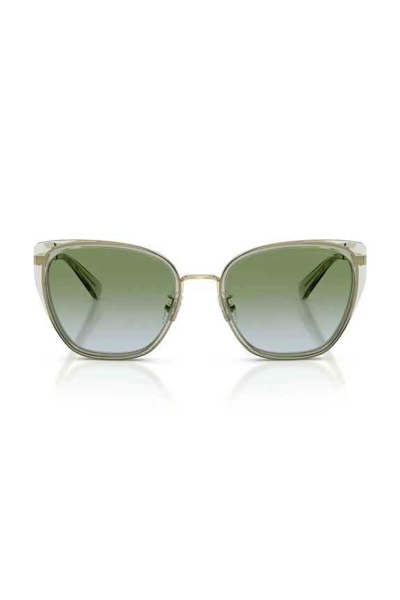 Accesorii Coach ochelari de soare cat eye pentru femei 0HC7187 aur