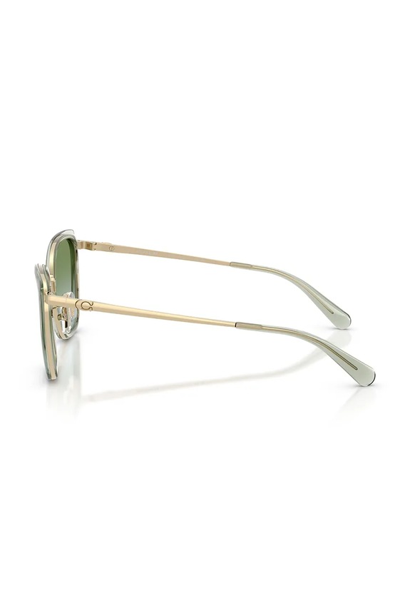 Coach ochelari de soare cat eye pentru femei aur 0HC7187