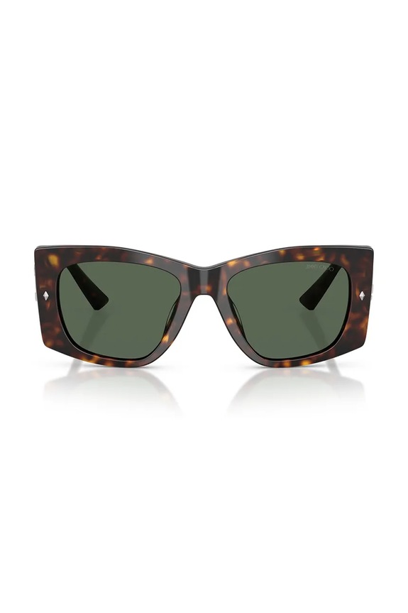 Doplnky Jimmy Choo slnečné okuliare dámske 0JC5061U hnedá