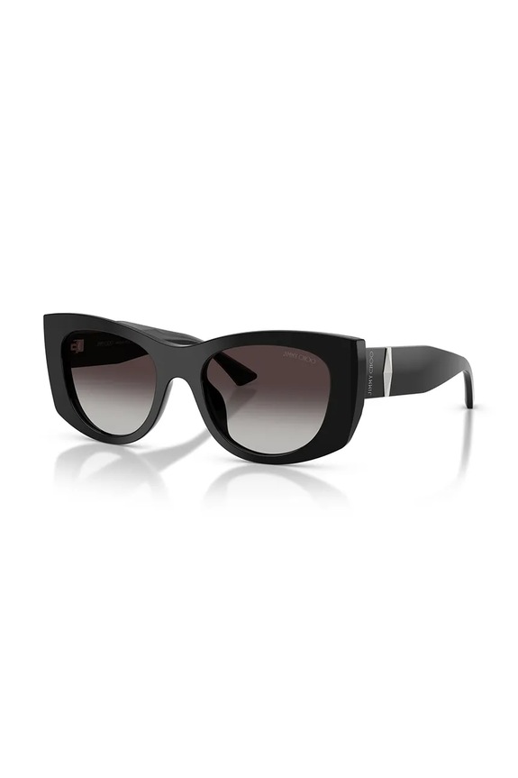 Jimmy Choo slnečné okuliare typ mačacieho oka dámske 0JC5066U čierna SS26