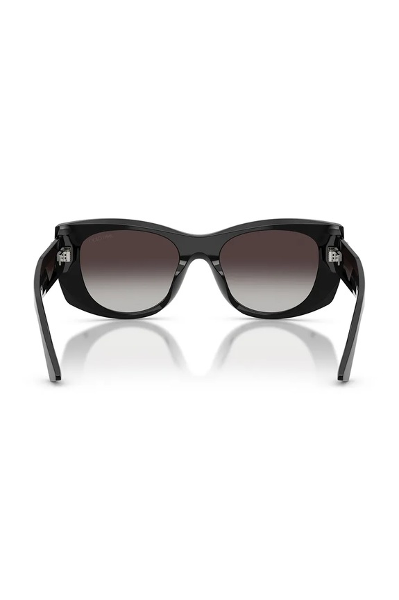 Jimmy Choo okulary przeciwsłoneczne kocie oczy damskie 0JC5066U czarny