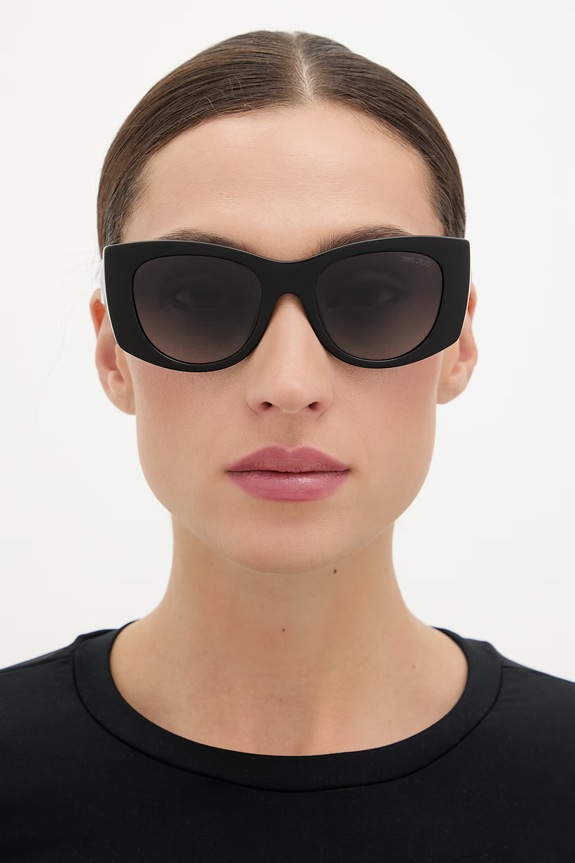 Jimmy Choo okulary przeciwsłoneczne kocie oczy damskie 0JC5066U
