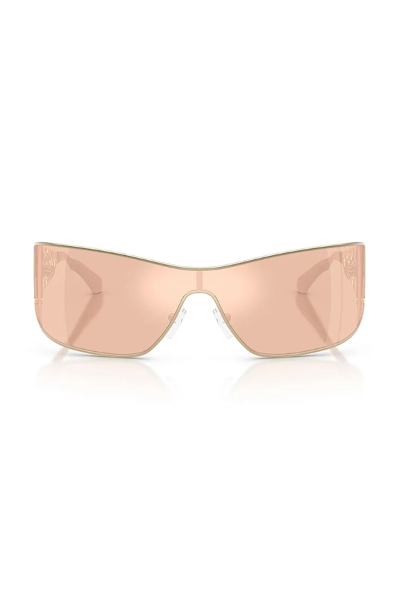 Akcesoria Michael Kors okulary przeciwsłoneczne damskie 0MK1180 złoty