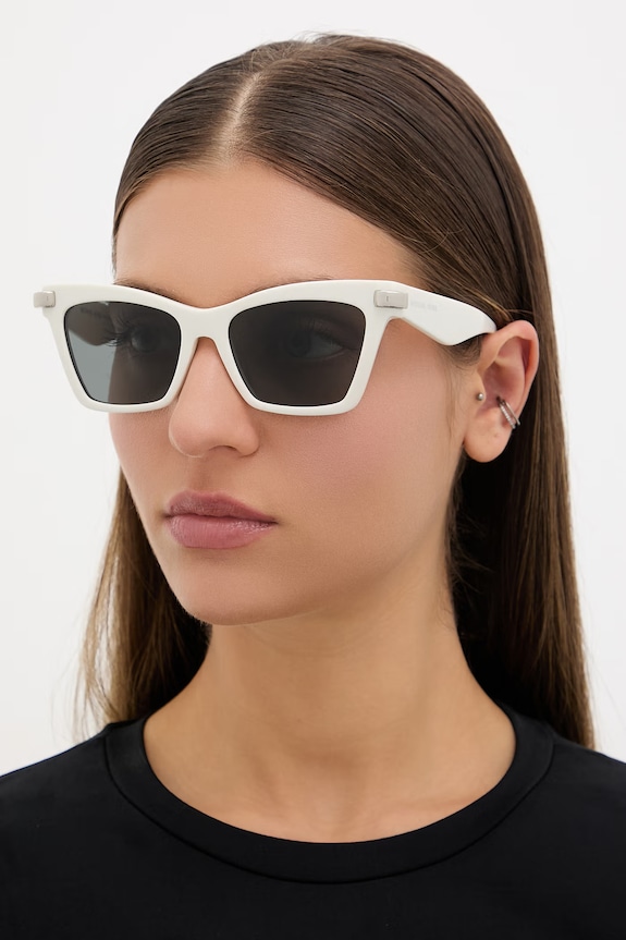 Michael Kors Slnečné okuliare typ mačacieho oka dámske biela 0MK2276U