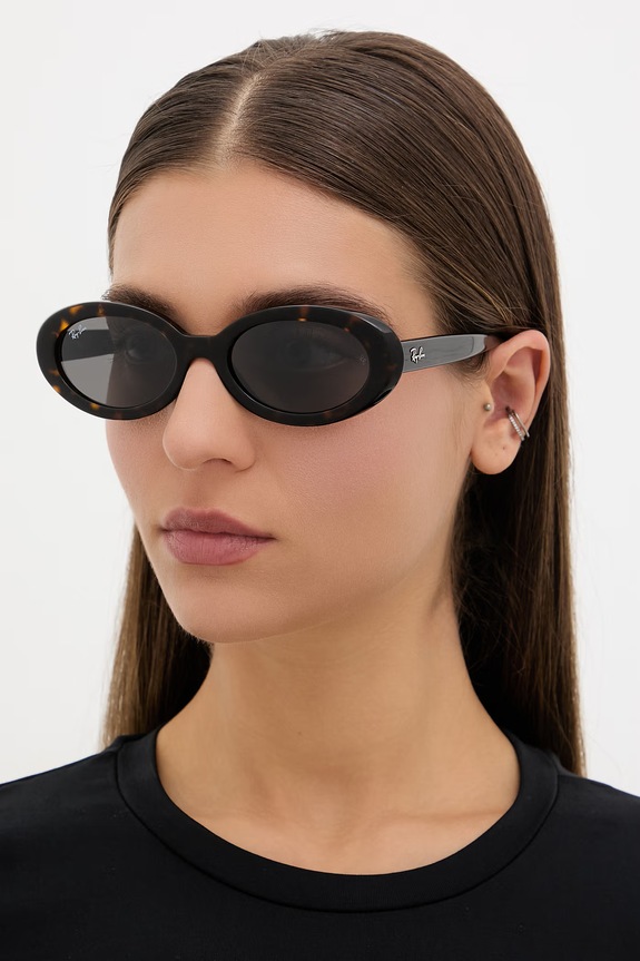 Ray-Ban sunčane naočale za žene jednobojno smeđa 0RB2223