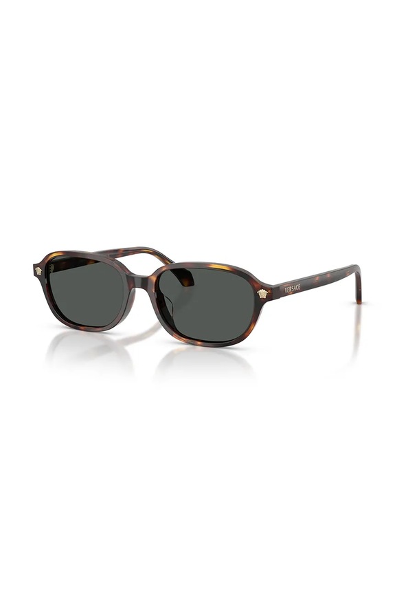 Versace okulary przeciwsłoneczne damskie 0VE4514D brązowy SS26