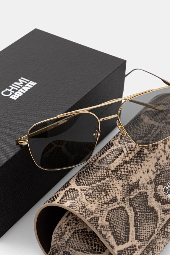 Rotate slnečné okuliare dámske ROTATE X CHIMI 1163523100 zlatá