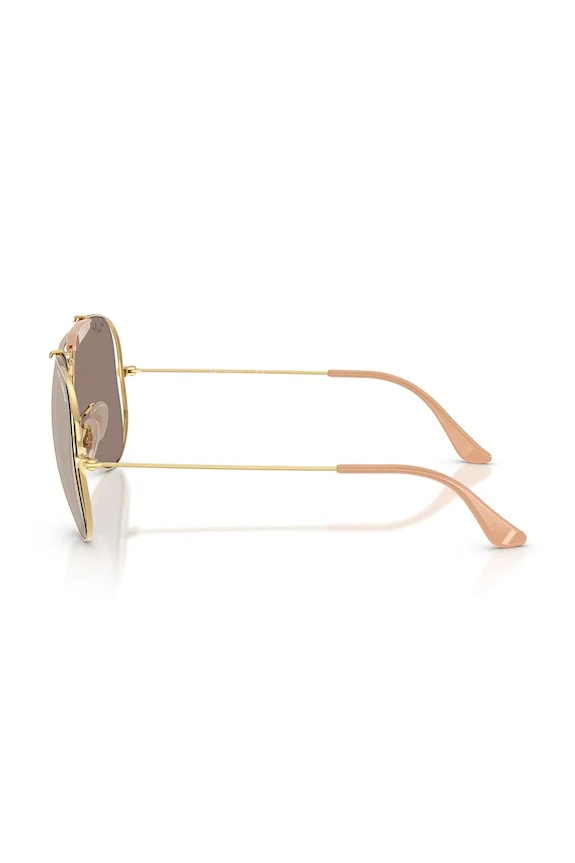 Akcesoria Ray-Ban okulary przeciwsłoneczne pilotki damskie RAY-BAN X DOLCE&GABBANA 0RB3029M beżowy