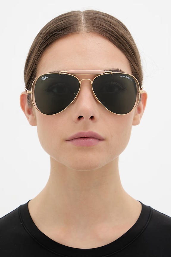 Ray-Ban okulary przeciwsłoneczne pilotki damskie RAY-BAN X DOLCE&GABBANA 0RB3029M