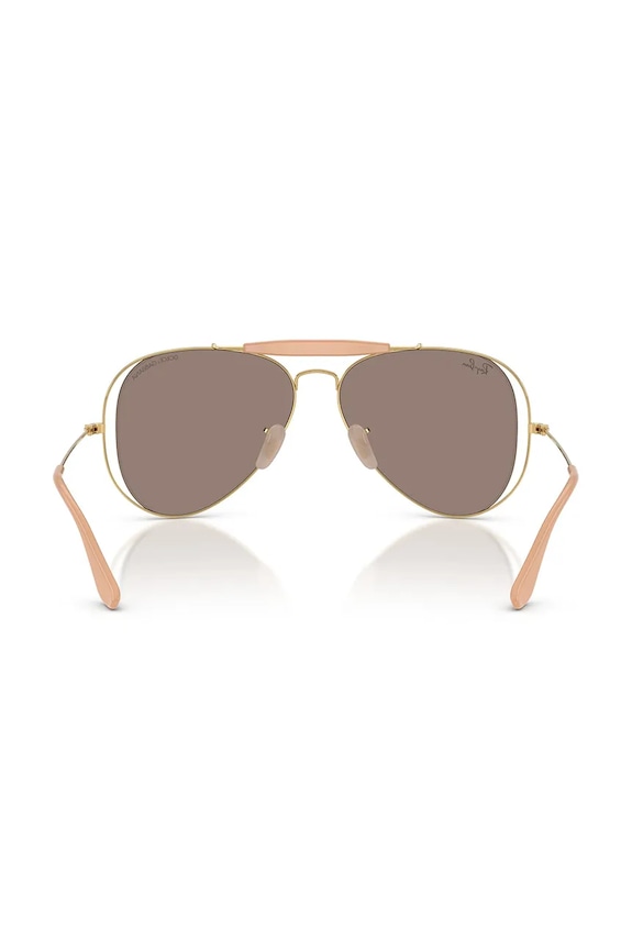 Ray-Ban okulary przeciwsłoneczne pilotki damskie RAY-BAN X DOLCE&GABBANA złoty 0RB3029M
