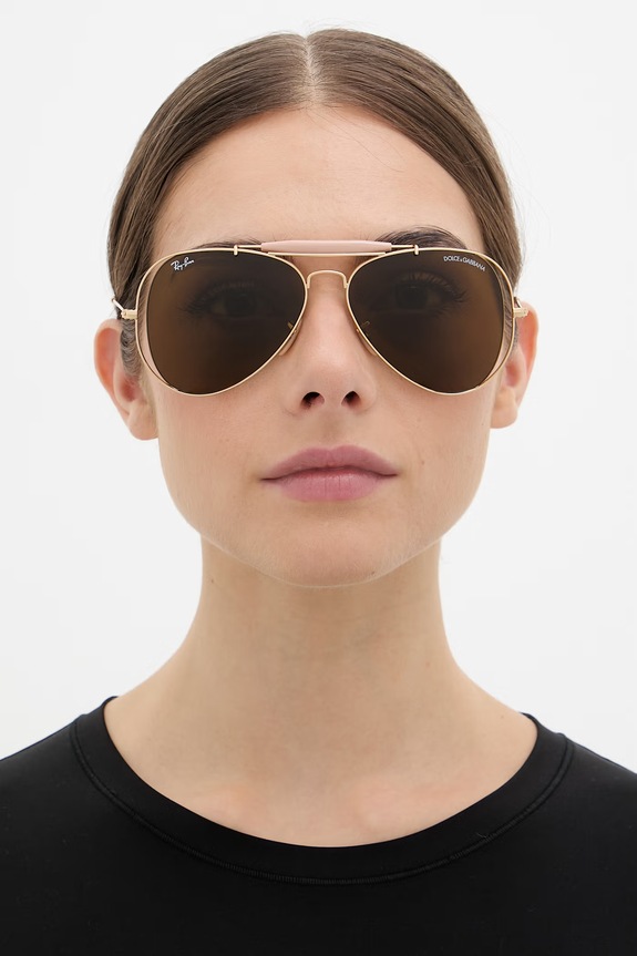 Ray-Ban okulary przeciwsłoneczne pilotki damskie RAY-BAN X DOLCE&GABBANA 0RB3029M