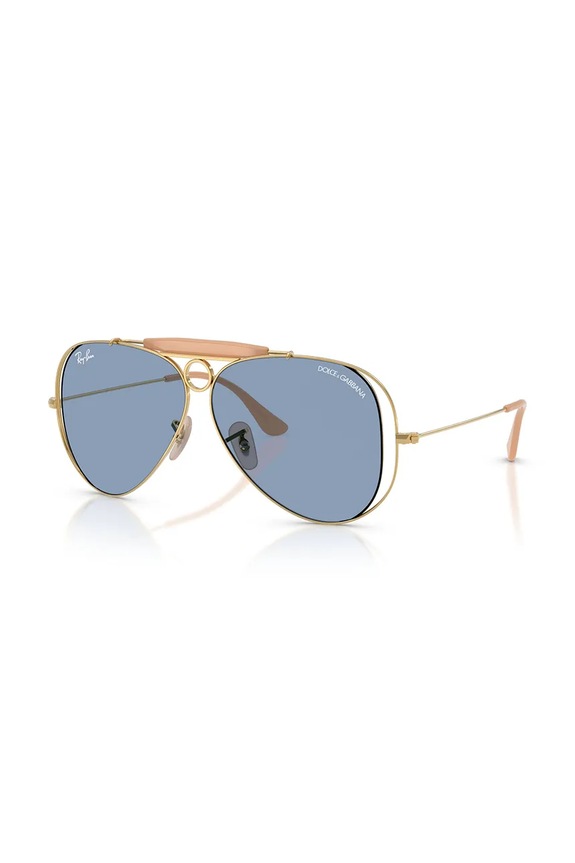 Ray-Ban okulary przeciwsłoneczne damskie RAY-BAN X DOLCE&GABBANA niebieski 0RB3138M
