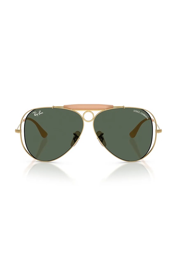 Doplnky Ray-Ban slnečné okuliare dámske RAY-BAN X DOLCE&GABBANA 0RB3138M zlatá