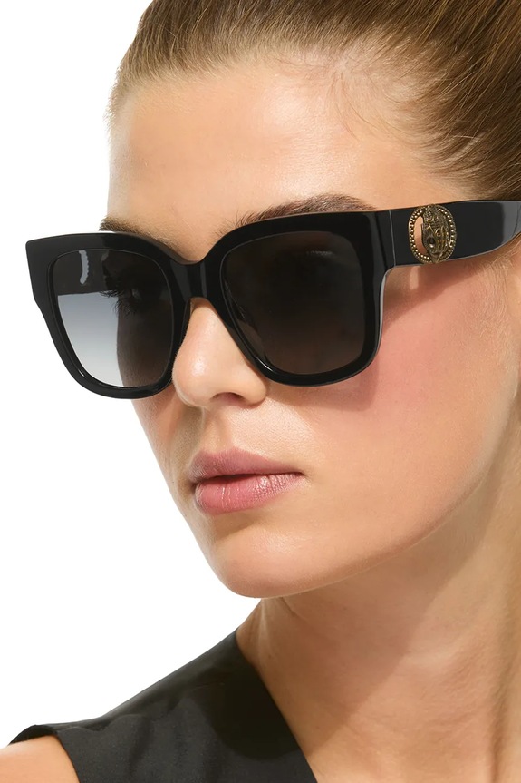 Kurt Geiger London wayfarer sunčane naočale za žene 5560900679 crna