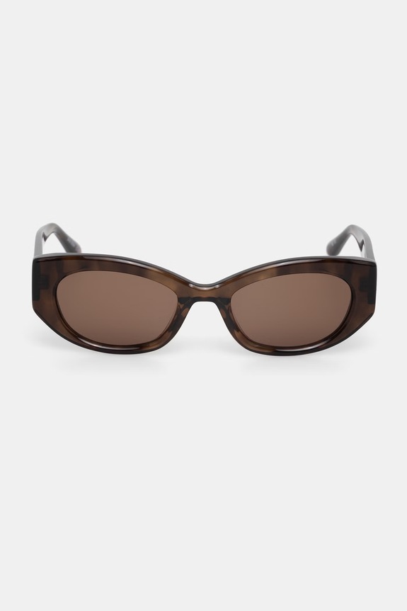 Akcesoria Barbour okulary damskie BAS.3094 brązowy