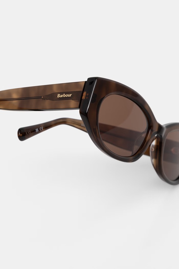 Barbour okulary damskie brązowy BAS.3094