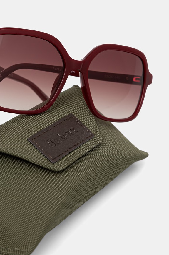Barbour slnečné okuliare dámske BAS.3098 burgundské