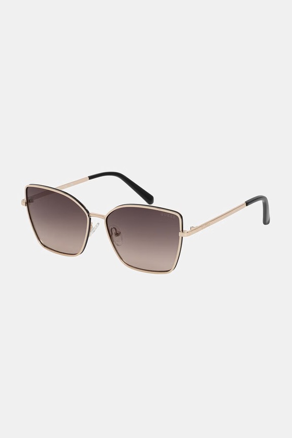 Guess ochelari de soare cat eye pentru femei GF00014.5732F aur SS26