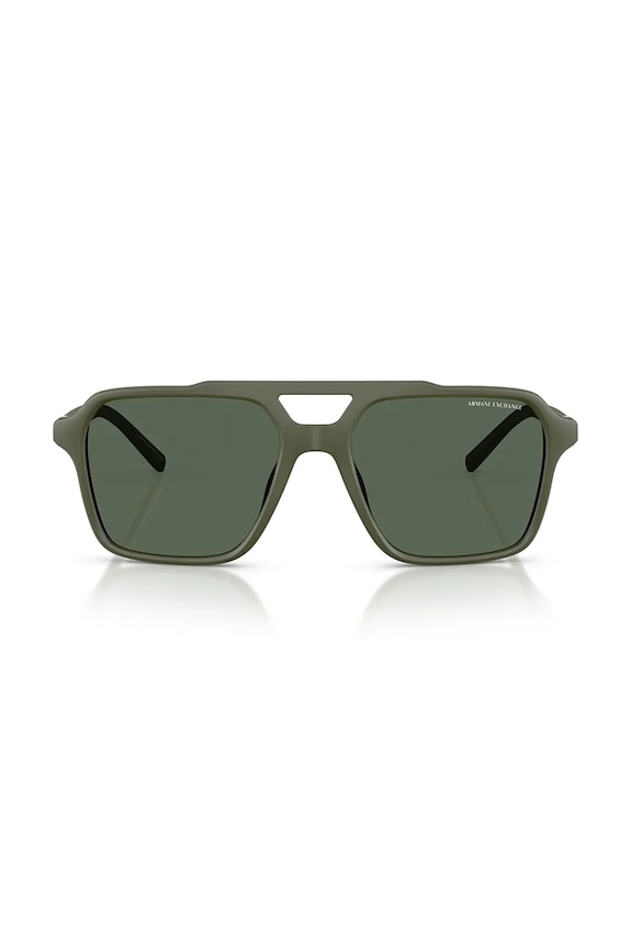 Armani Exchange sončna očala aviator moška 0AX4166SU zelena SS26