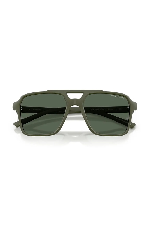 Armani Exchange sončna očala aviator moška 0AX4166SU zelena