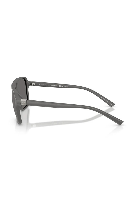 Armani Exchange sončna očala aviator moška siva 0AX4166SU