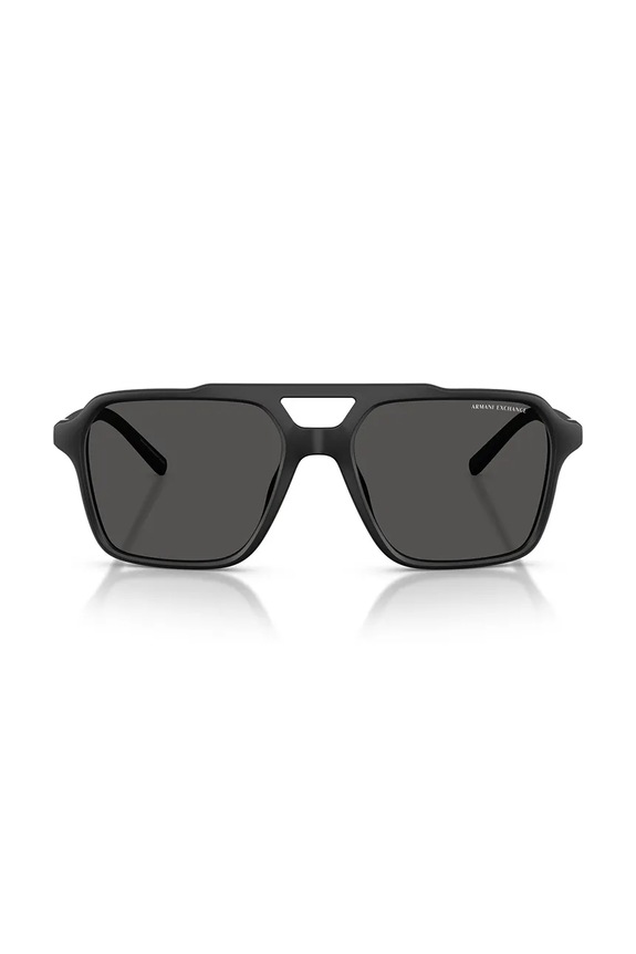Akcesoria Armani Exchange okulary przeciwsłoneczne pilotki męskie 0AX4166SU czarny