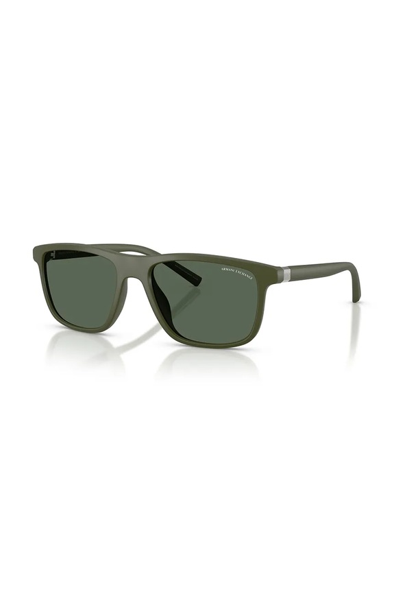 Armani Exchange okulary przeciwsłoneczne męskie 0AX4167SU zielony SS26
