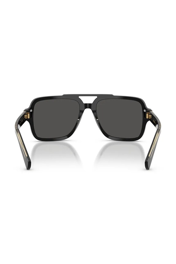Dolce & Gabbana okulary przeciwsłoneczne pilotki męskie czarny 0DG4544