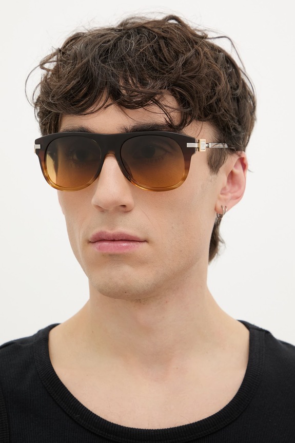 Dolce & Gabbana okulary przeciwsłoneczne męskie brązowy 0DG4546