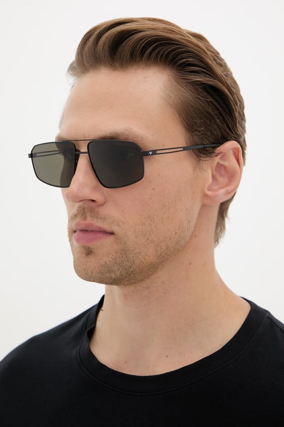 Emporio Armani ochelari de soare pentru bărbați negru 0EA2173