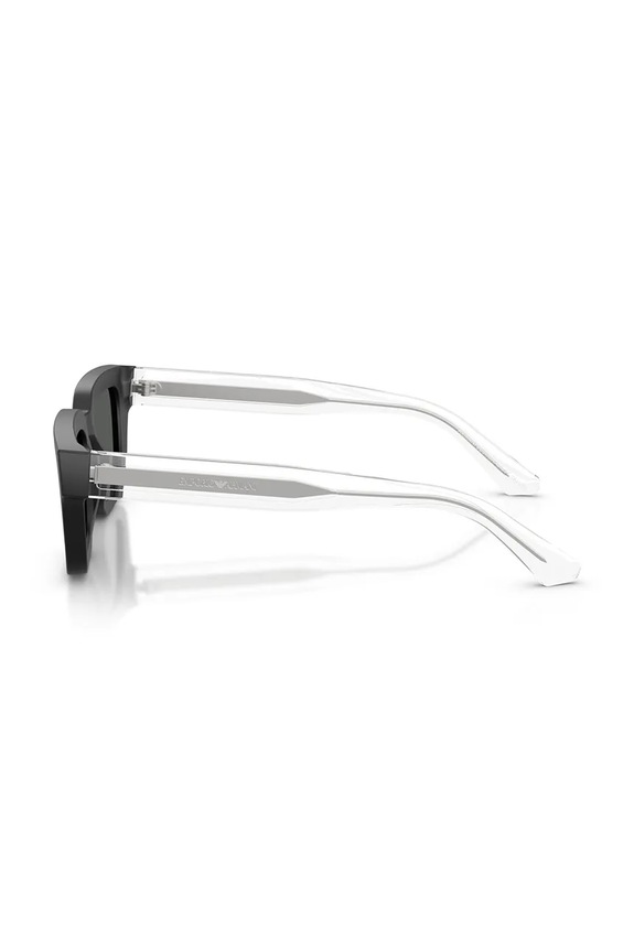 Akcesoria Emporio Armani okulary przeciwsłoneczne kwadratowe męskie 0EA4270 czarny
