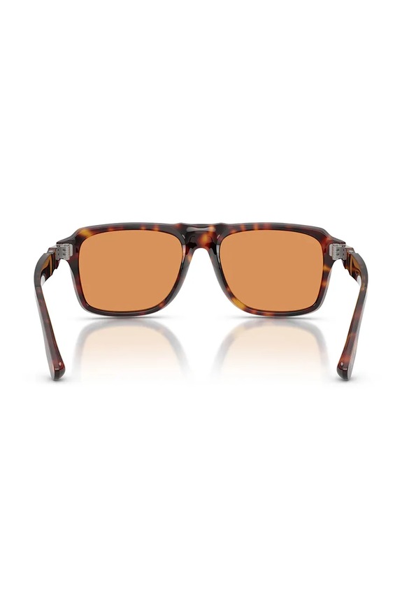 Persol okulary przeciwsłoneczne męskie 0PO8002S brązowy