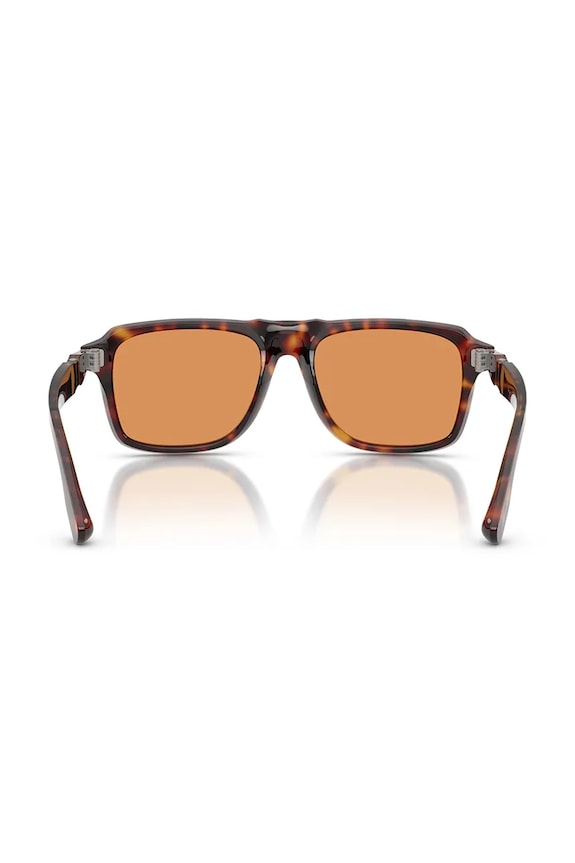 Persol okulary przeciwsłoneczne męskie 0PO8002S brązowy