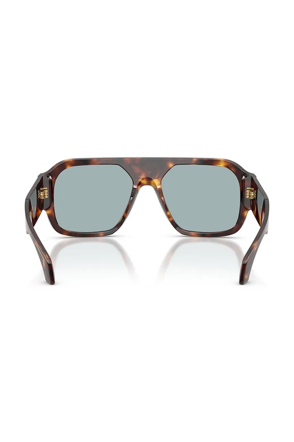 Versace okulary przeciwsłoneczne męskie 0VE4508U brązowy