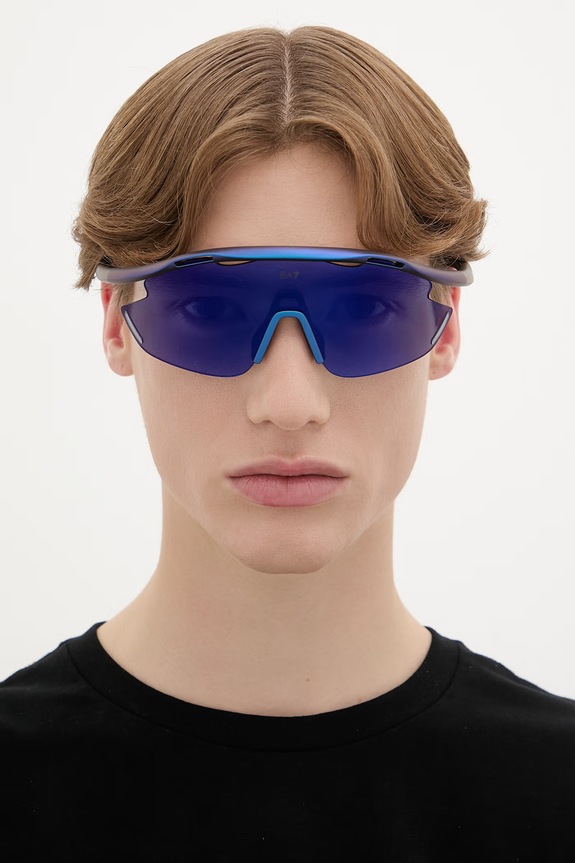 EA7 Emporio Armani okulary przeciwsłoneczne męskie 0Q74002.6291B2 niebieski