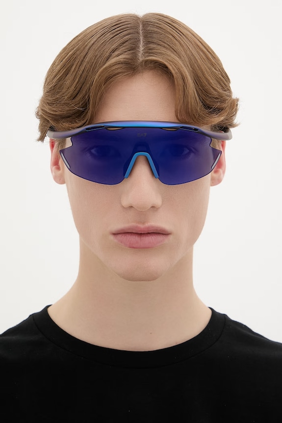 EA7 Emporio Armani okulary przeciwsłoneczne męskie 0Q74002.6291B2 niebieski