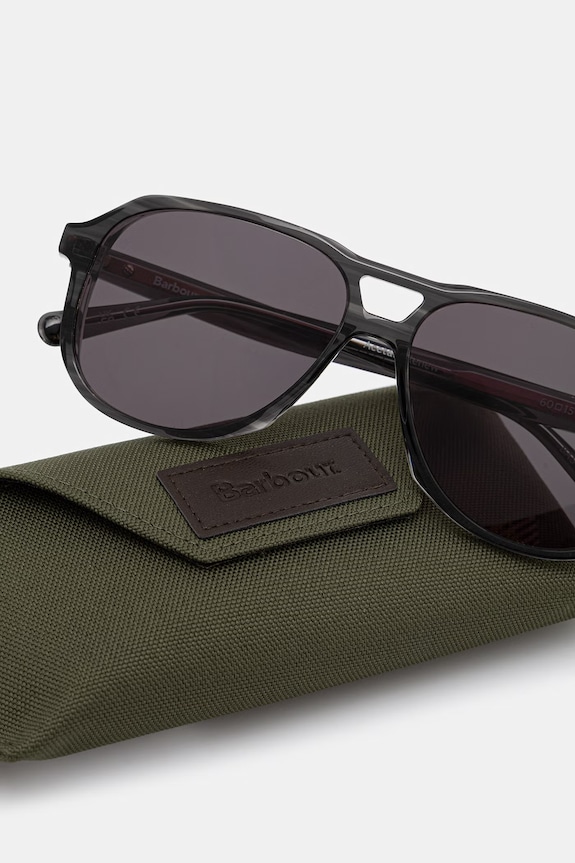 Barbour sončna očala moška siva BAS.3073