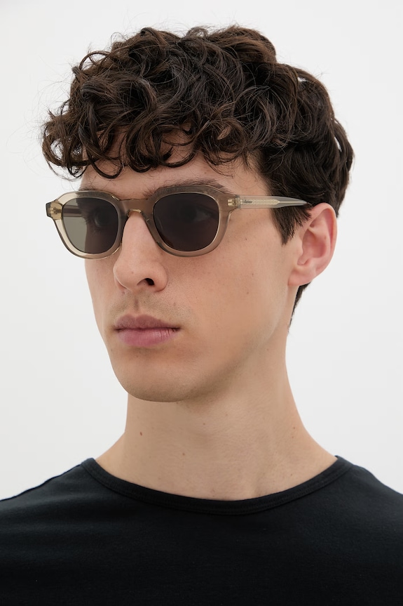 Barbour okulary przeciwsłoneczne męskie beżowy BAS.3085