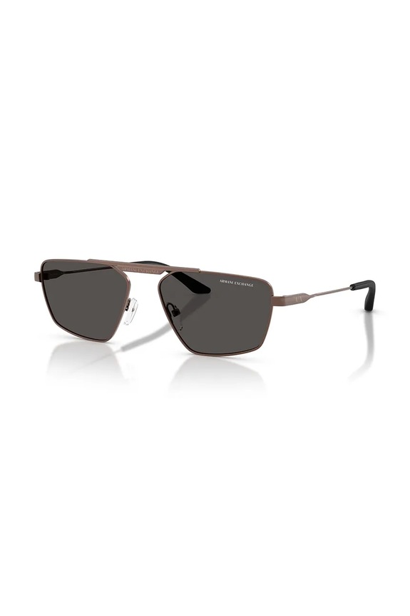 Armani Exchange okulary przeciwsłoneczne brązowy 0AX2059S