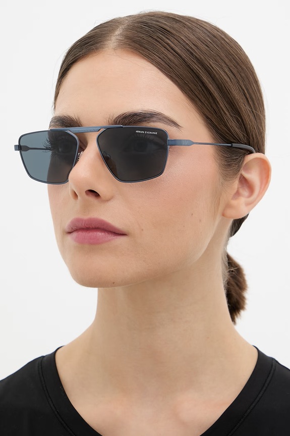 Armani Exchange okulary przeciwsłoneczne 0AX2059S niebieski SS26