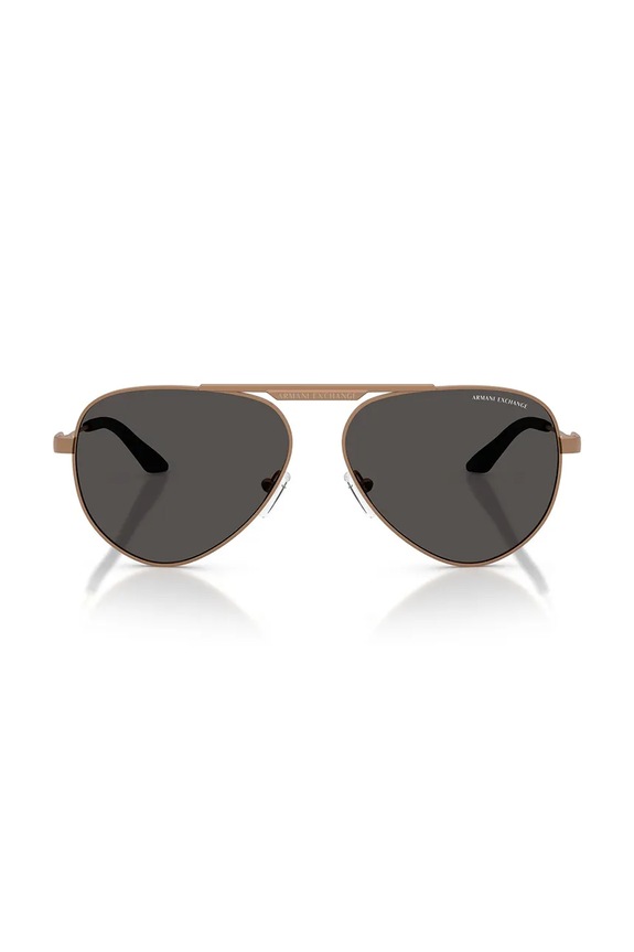Armani Exchange ochelari de soare aviator maro 0AX2060S