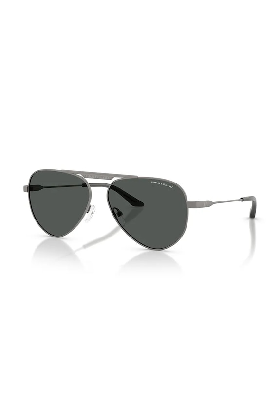 Armani Exchange okulary przeciwsłoneczne pilotki szary 0AX2060S