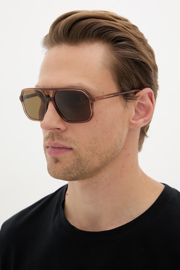 Dolce & Gabbana γυαλιά ηλίου 0DG4541 καφέ SS26