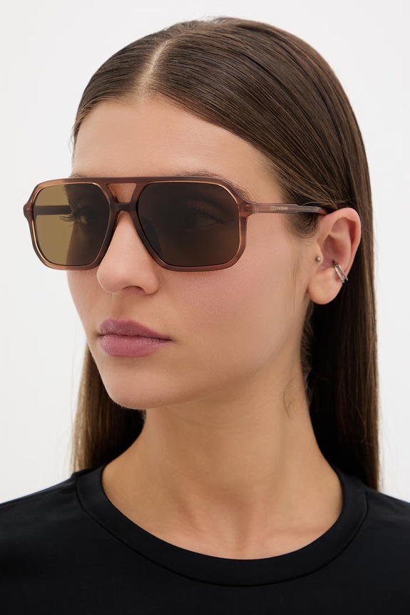 Αξεσουάρ Dolce & Gabbana γυαλιά ηλίου 0DG4541 καφέ