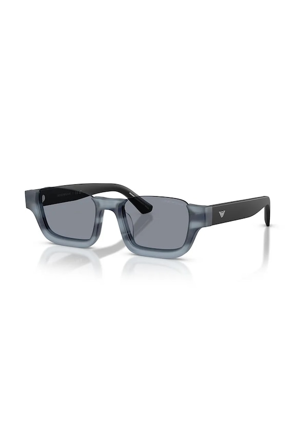Emporio Armani okulary przeciwsłoneczne kwadratowe niebieski 0EA4268U