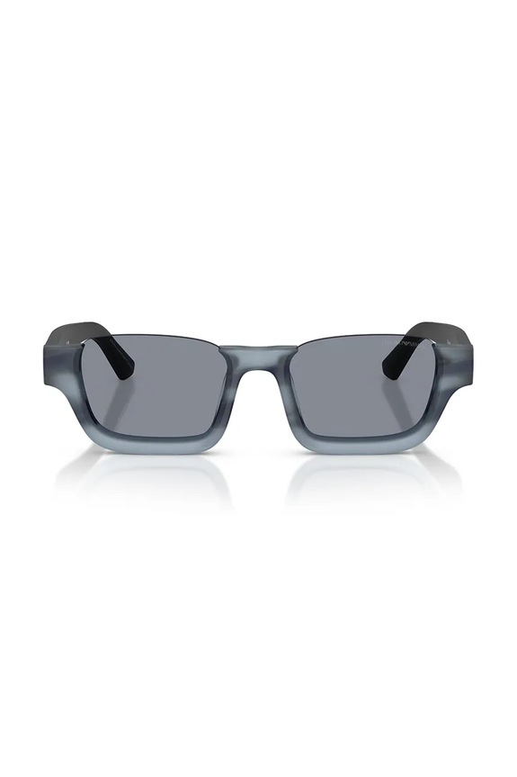 Emporio Armani okulary przeciwsłoneczne kwadratowe niebieski 0EA4268U