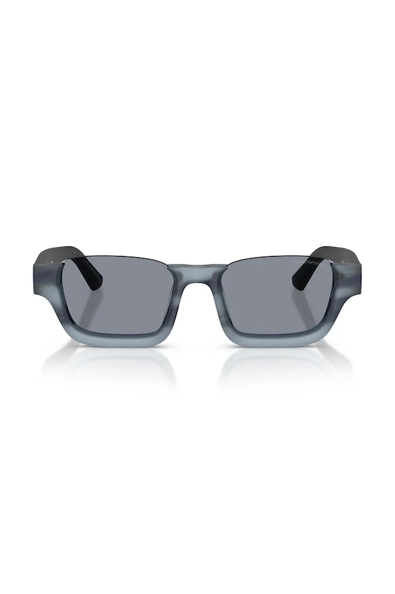 Emporio Armani okulary przeciwsłoneczne kwadratowe niebieski 0EA4268U