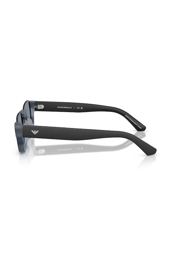 Emporio Armani okulary przeciwsłoneczne kwadratowe 0EA4268U niebieski